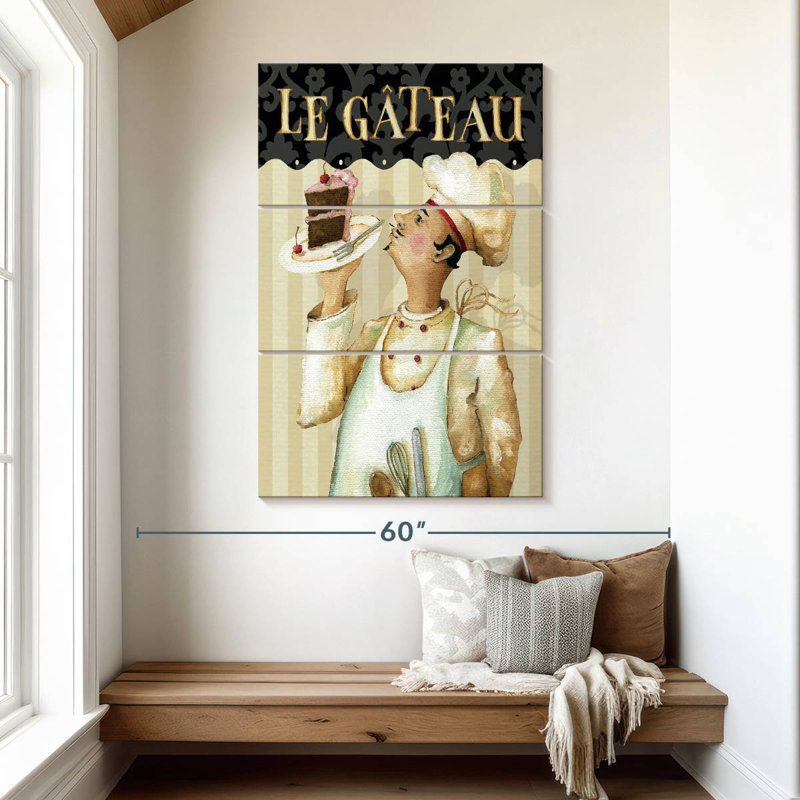 Chef-d'œuvre de chef Yarlin IV, H 50 po x l 32 po