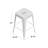 Almodovar 24" 24 Inch Metal Bar Stools, Backless Counter Height Barstools, Bar Stools Set Of 4-1311323978
