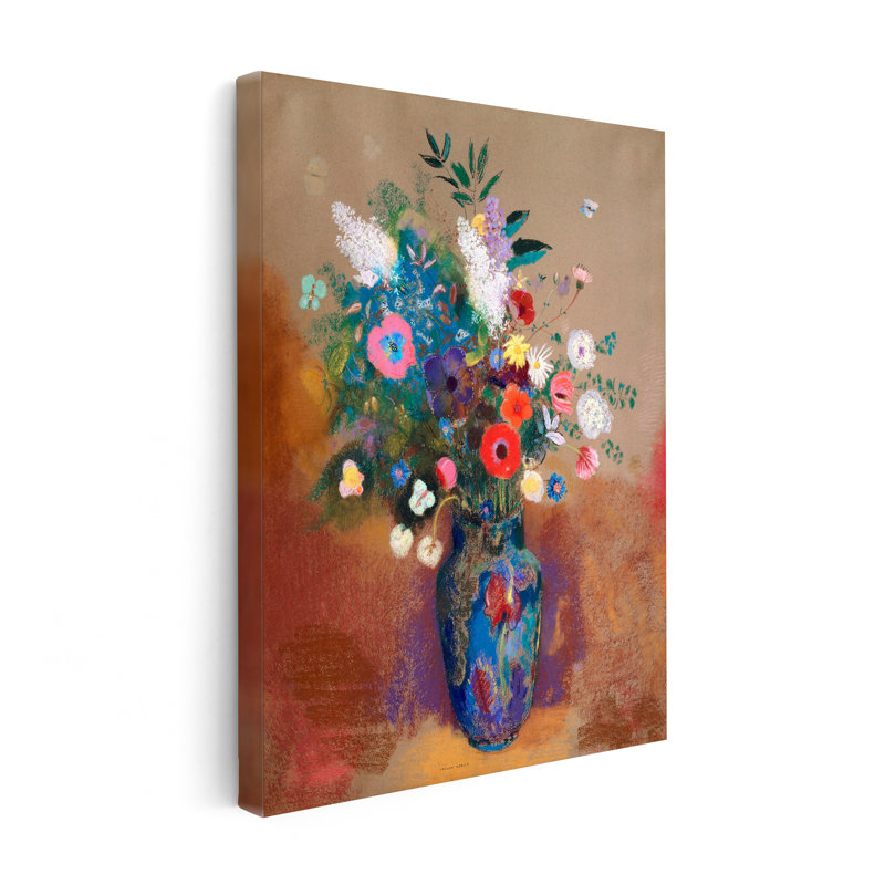 Bouquet de fleurs n ° 1, Unframed, Canvas, 16"H x 20"W