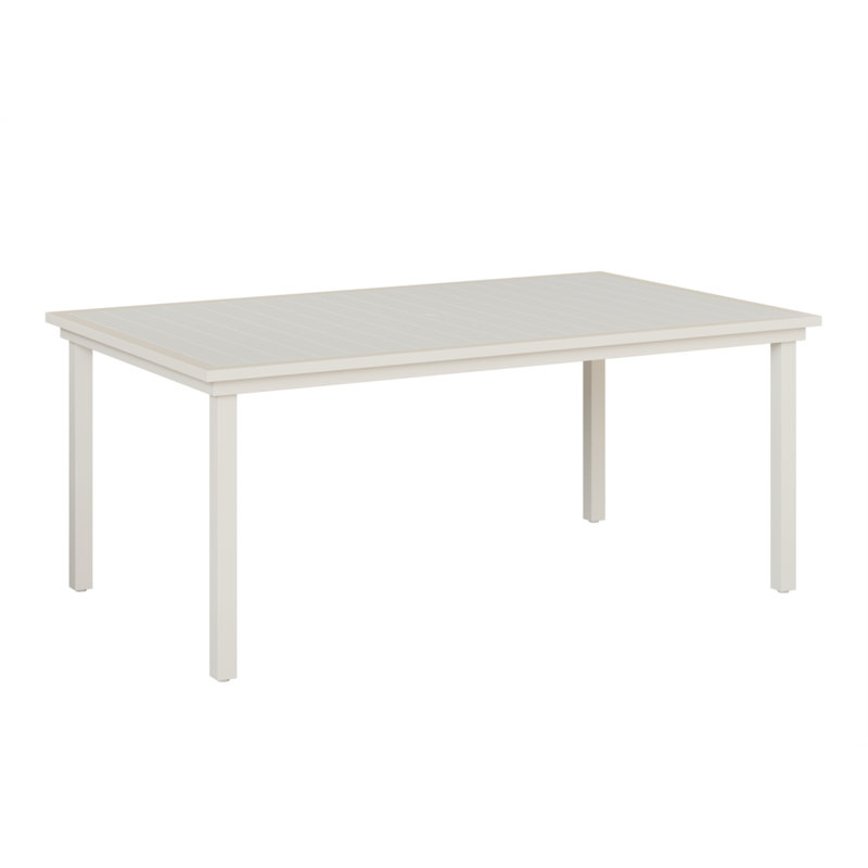 Table de salle à manger Lumley, Blanc
