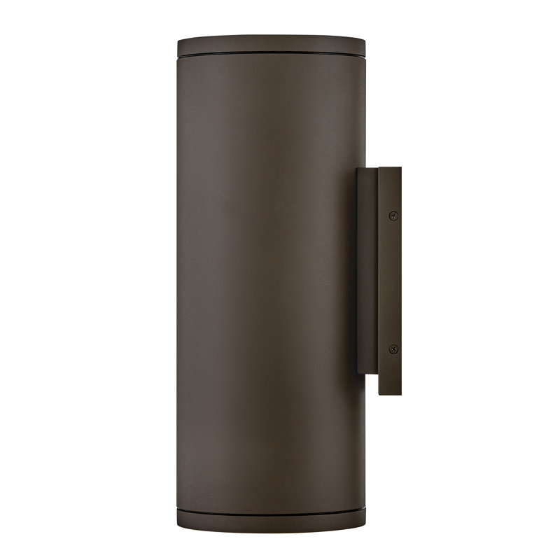 Silo Steel Wall Light, Architectural Bronze