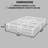 Muscoy 14" Foldable Steel Bed Frame, No Box Spring Needed, Underbed Storage , Easy Assembly-930432849-930432863