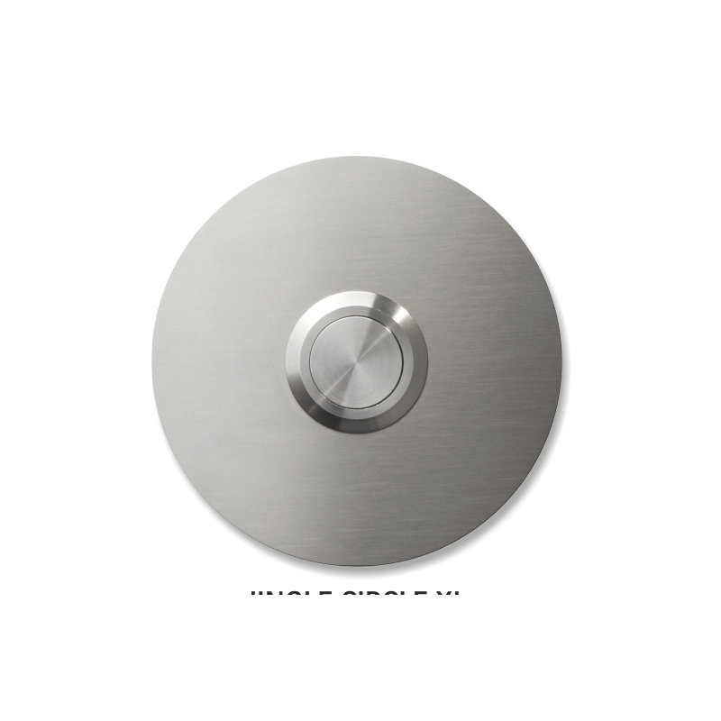 Push Button, 6 cm H x 6 cm W x 0.02 cm D