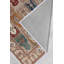 Tapis oriental brun en polyester tissé à plat à la machine Ursula-1819326258
