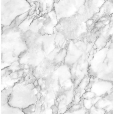 Marblesque Plain White Wallpaper