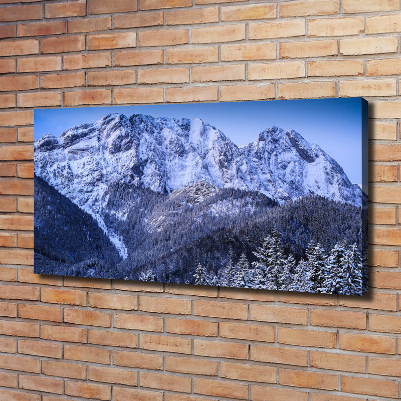 Giewont Tatry - Wrapped Canvas Print
