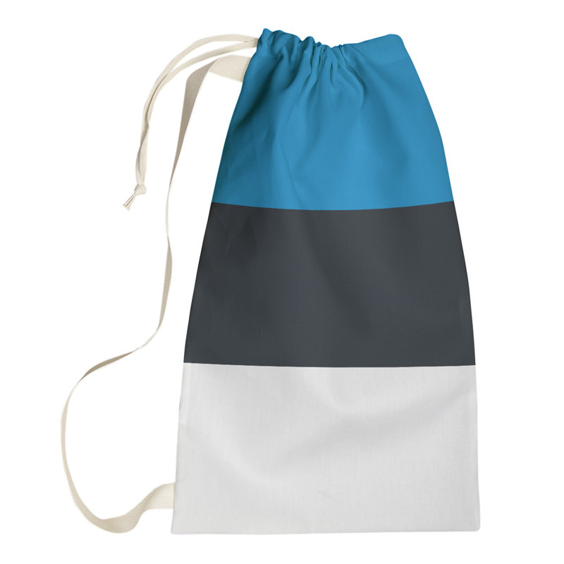 Boston Fabric Laundry Bag with Handles, Small (29" H x 18" W), Main