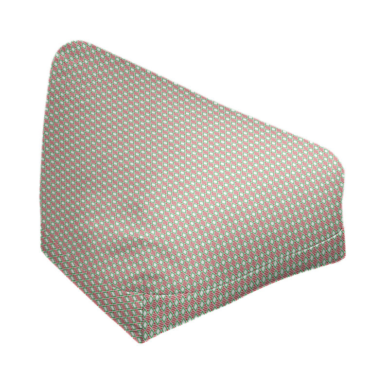 Fauteuil à billes standard &, H 29 po x l 38 po x P 42 po, Vert / Rouge
