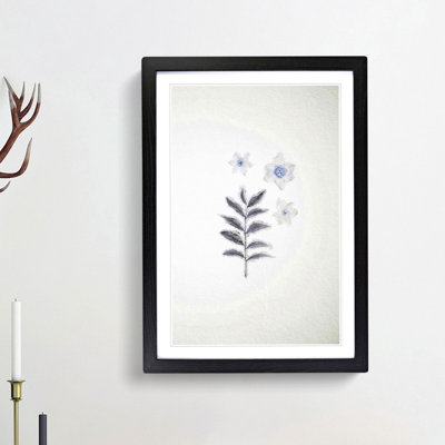 White Daffodil Dismantled - Framed Print