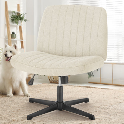 Chaise de bureau pivotante sans accoudoirs Brenae