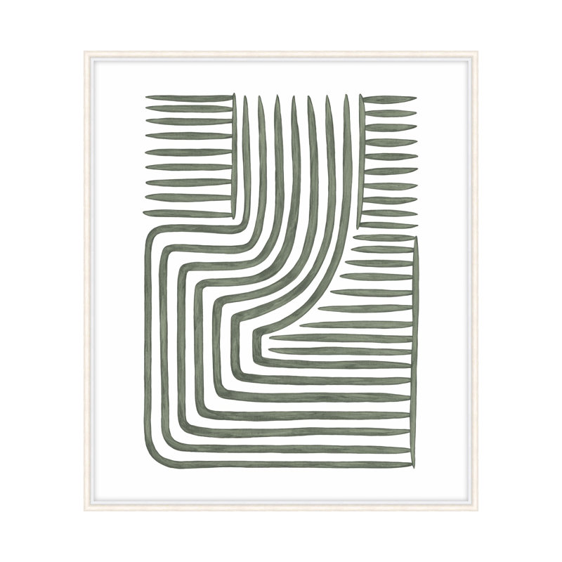 Jungle Edges 1 Print by Marianne Hendriks, 20.6" H x 16.6" W