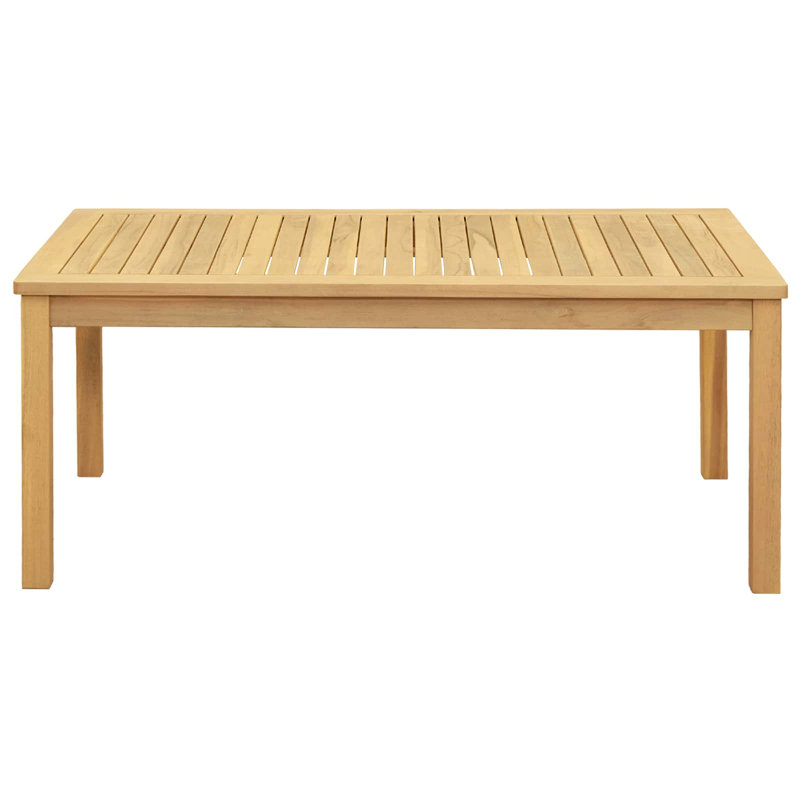 Rectangular Outdoor Coffee Table, 45cm H x 110cm W x 60cm D