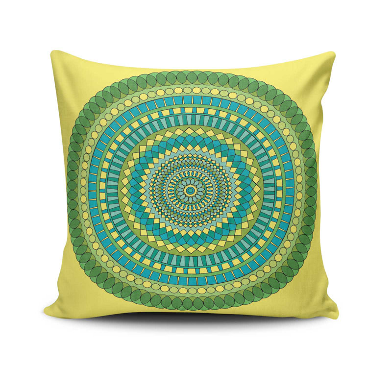 Housse de coussin décorative, 17 x 17 pouces, 50% coton / 50% polyester | Lavable à la machine à 104 ° F, repassable, fermeture à glissière dissimulée | Parfait pour le salon, la chambre à coucher et la décoration intérieure élégante
