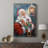 Santa's Special Delivery -Custom Wrapped Gallery Cavas-92775638