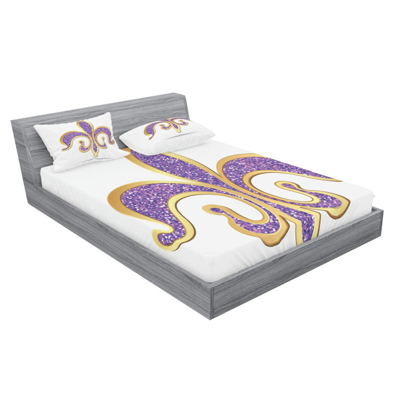 Microfiber Sheet Set, Full Sheet Set with Fitted Sheet