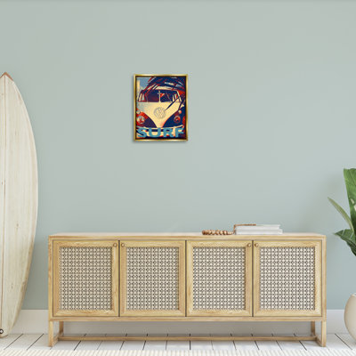 "Vintage Surf Van" par Graffitee Studios sur toile