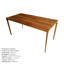Tannum Walnut Solid Wood Dining Table-90489256