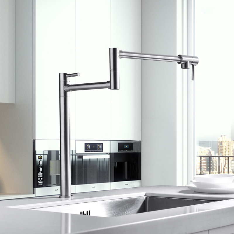 SOUEEUM Kitchen Faucet, Silver
