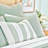 Camille Striped Cotton Throw Pillow
