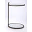 Ciro Metal & Mirrored Side Table-1074595656