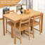 Elish Bamboo Solid Wood Dining Set