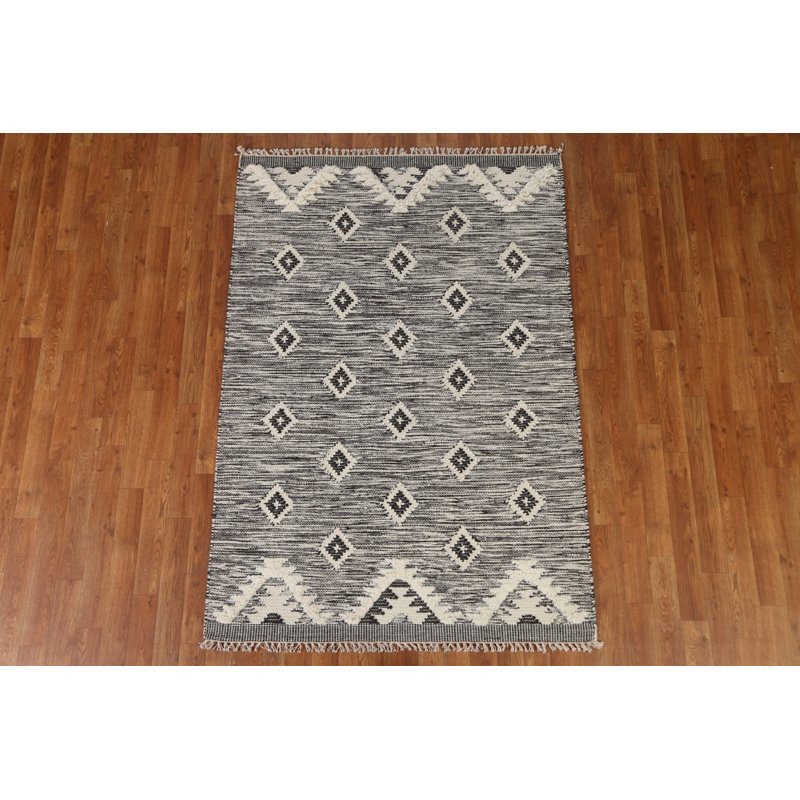 Tapis tribal kilim marocain 4 x 6