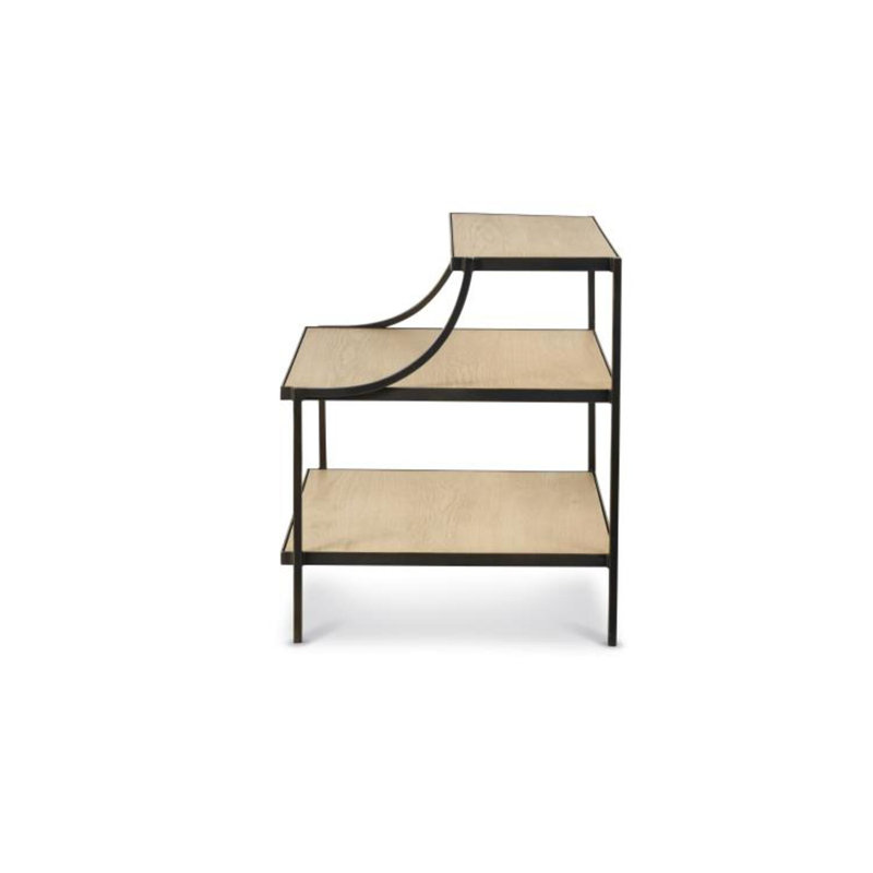 Open Sky Solid Wood End Table