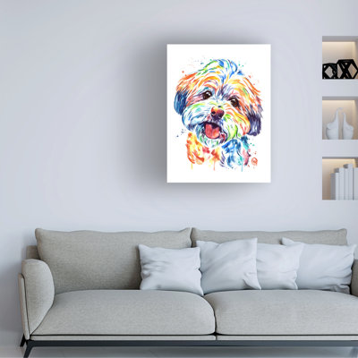 Art sur toile Lisa Whitehouse Shorkie