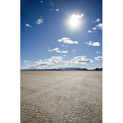 Cadwallader Dry Lake Bed by Wesvandinter - Wrapped Canvas Print