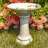 Bilguun Ceramic Single Tier Birdbath