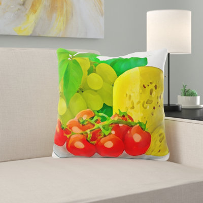 Coussin décoratif fruit Wilborn
