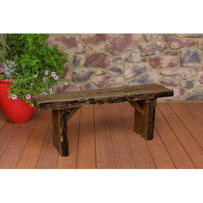 Bruggeman Solid Wood Outdoor Bench