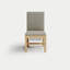 Solerno Heated Dining Armless Chair — Dove-246405568