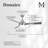 Donaire 52'' Ceiling Fan with LED Lights-315694814-297934720