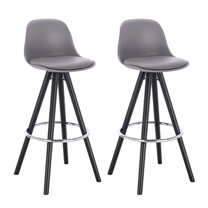 Athens 75cm Bar Stool, Grey
