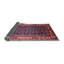 Tapis géométrique rouge / bleu / beige-887351390