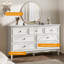 Commode 7 tiroirs Modern White