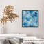 «Abstract Blue Myst III», reproduction d'art moderne sans cadre-1428242607
