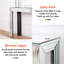 2 - Piece Living Room Table Set Console Table and Mirrored Wall Clock