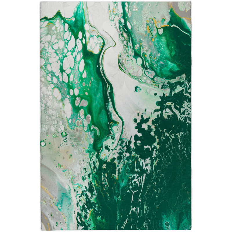Premium Machine Washable Dream Shag ADS55 Abstract Rug, 10' x 14'