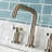 Kingston Brass Belknap Two-Handle 3-Hole Deck Mount Widespread Bathroom Faucet with Push Pop-Up Drain-87615350