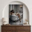Elegant Wine Bath Relaxation Scene Artwork, Bathroom Pictures, Framed Canvas Giclee Print Wall Art-132063349-132063351
