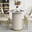 Light luxury texture dining table-696460179