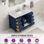 Meuble-lavabo autoportant 48 po avec comptoir en marbre 48 po-711614423
