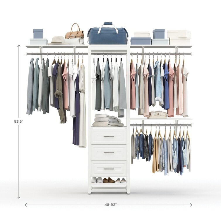 Storage Systems to Fit Any Closet Width: Explore the Closets by Libert –  Closets By Liberty