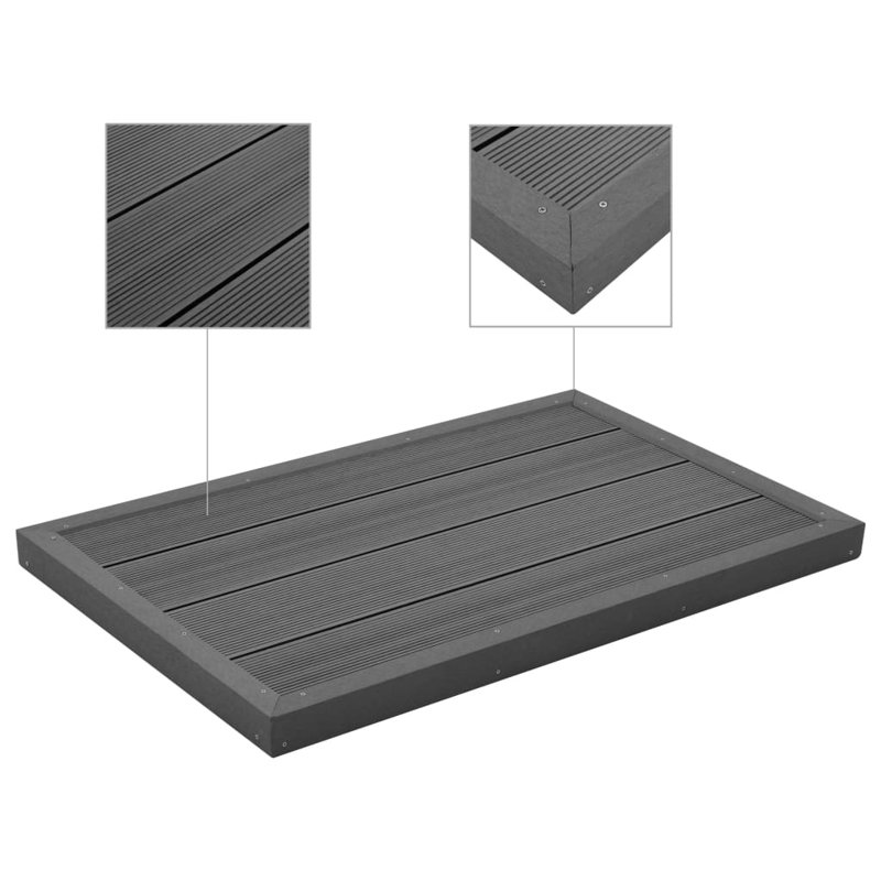 Bretz 5.5mm Laminate Flooring in Brown, Grey