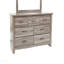 Commode en chêne gris