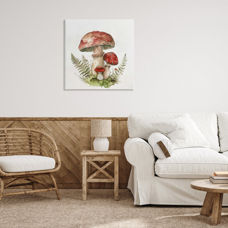 Art mural sur toile «Enchanted Forest Floor» par Lazar Studio, H 30 po x l 30 po