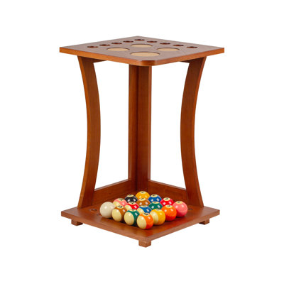 Action FRD9 9-Cue Floor Rack - Honey