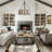 4-Light Mica Drum Chandelier